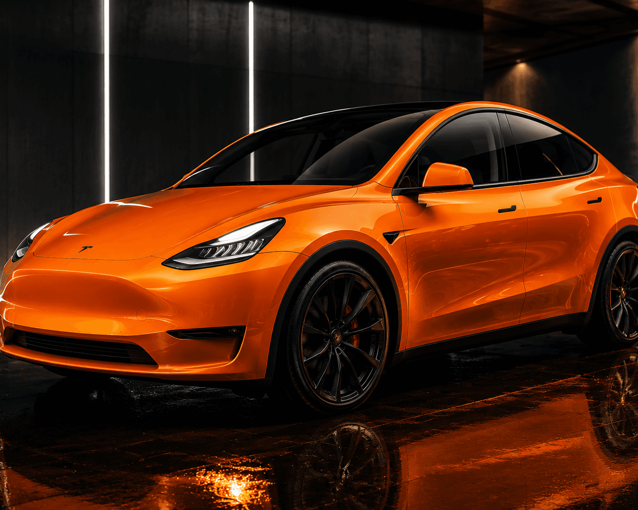 Tesla Gloss Vinly Wraps