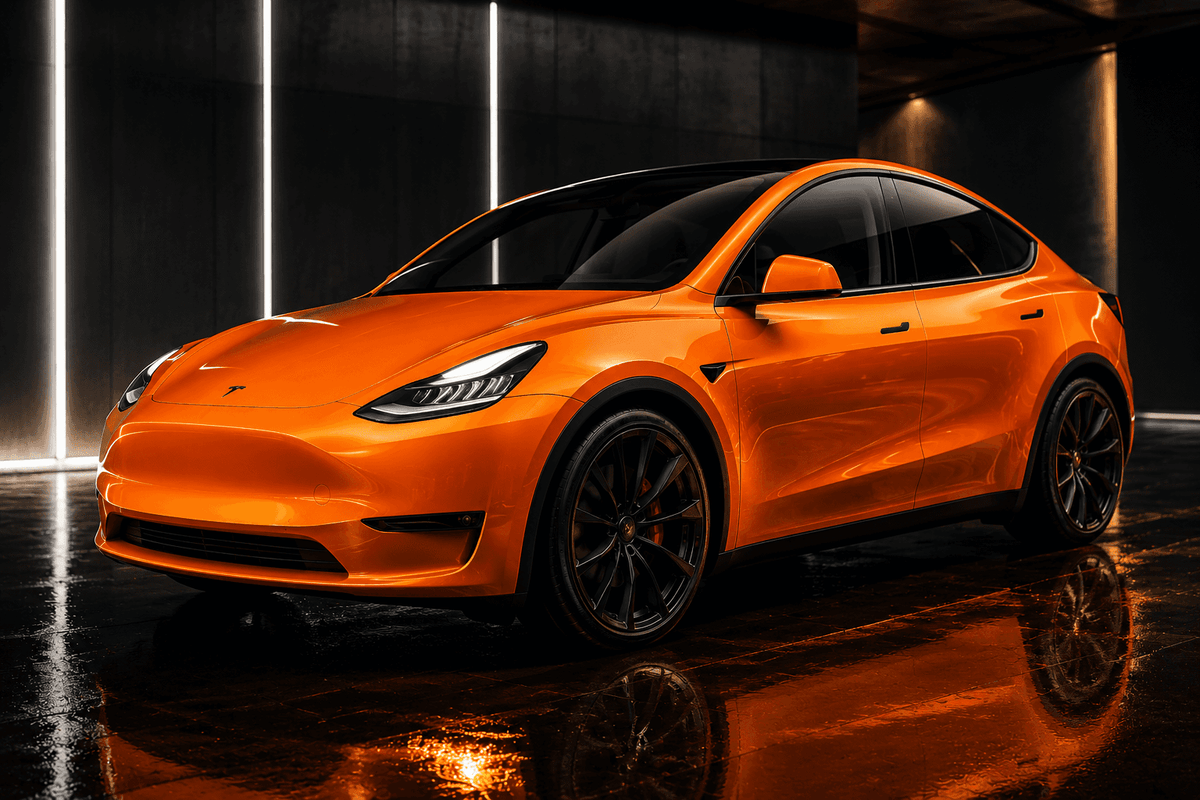 Tesla Gloss Vinly Wraps