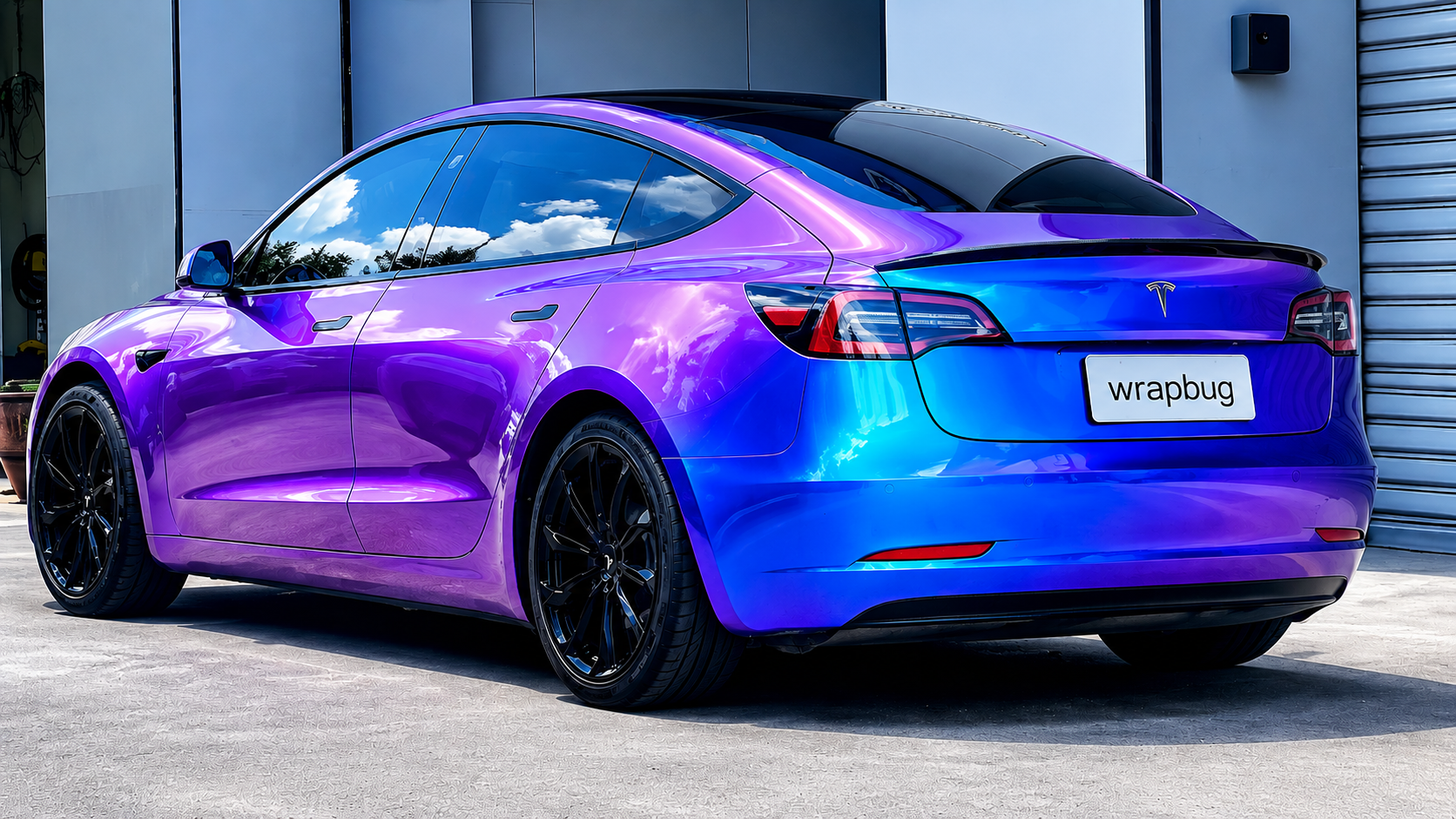 Color Shift Vinyl Wrap
