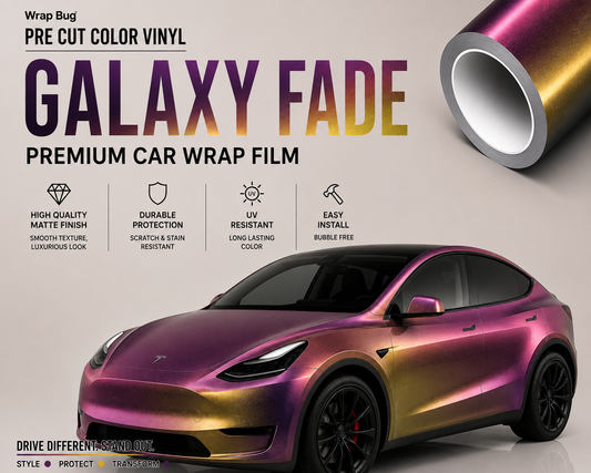 WrapBug Tesla Color Change Wrap Kit -GALAXY FADE