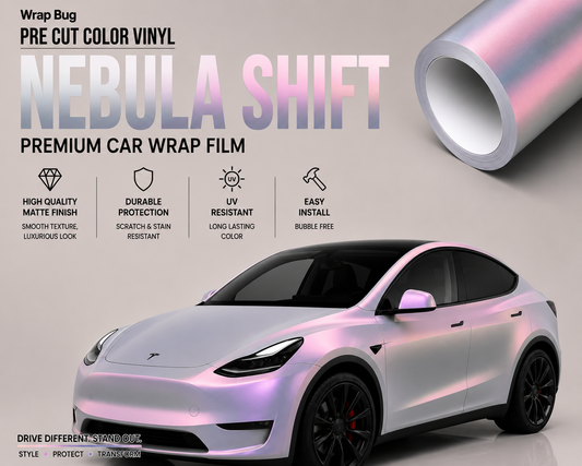 WrapBug Tesla Color Change Wrap Kit -NEBULA SHIFT