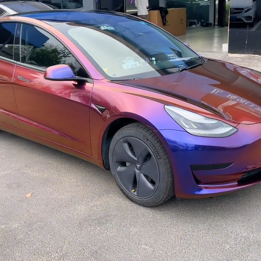 WrapBug Tesla Color Change Wrap Kit -SUNSET SHIFT