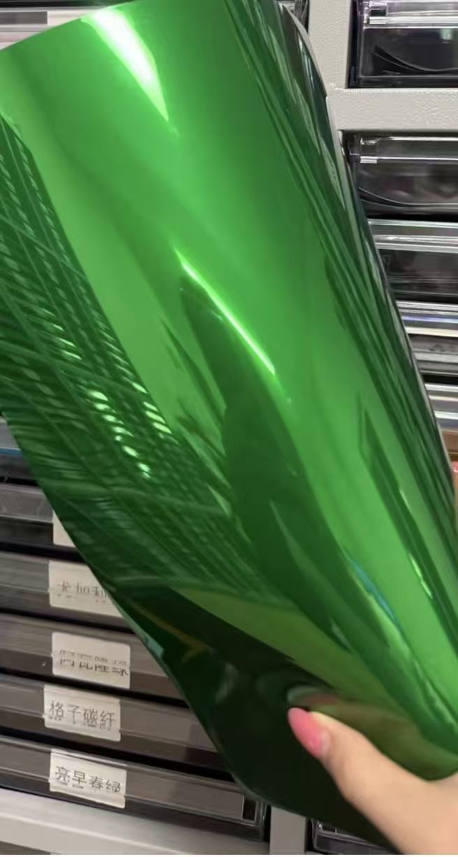 WrapBug Tesla Color Change Wrap Kit -Chrome Green