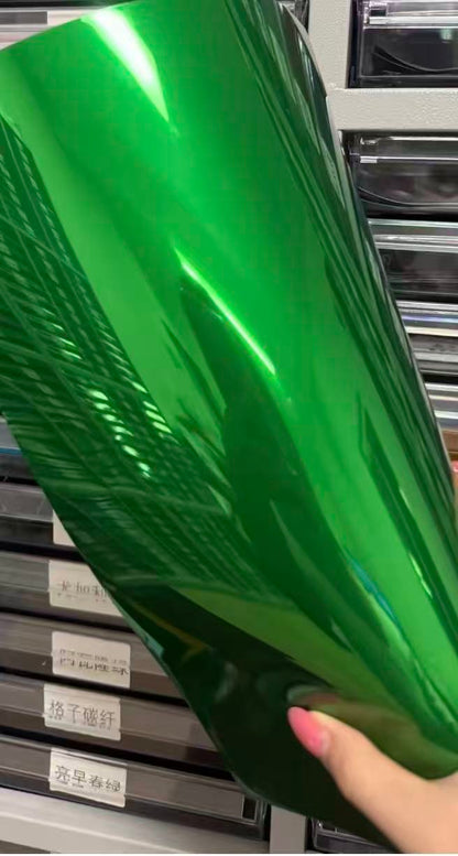WrapBug Tesla Color Change Wrap Kit -Chrome Green