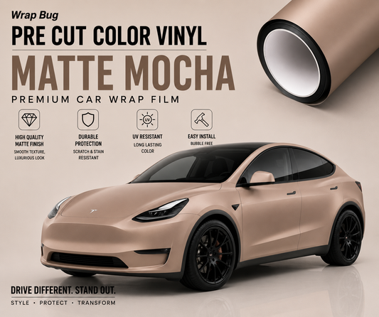 WrapBug Tesla Color Change Wrap Kit -MATTE MOCHA