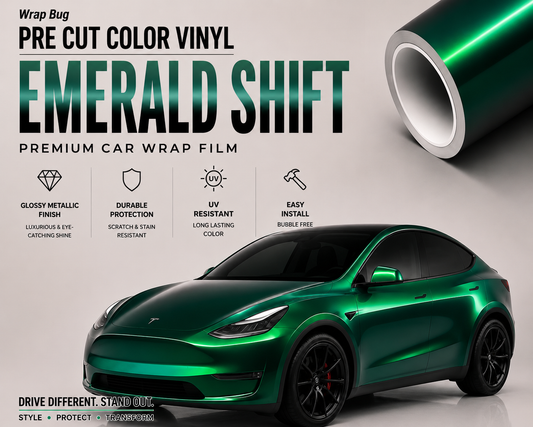 WrapBug Tesla Color Change Wrap Kit -EMERALD SHIFT